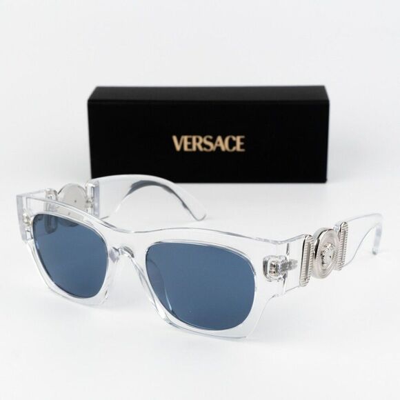 NEW Versace VE4479U 148/80 Crystal Blue Square Women Sunglasses main image 9